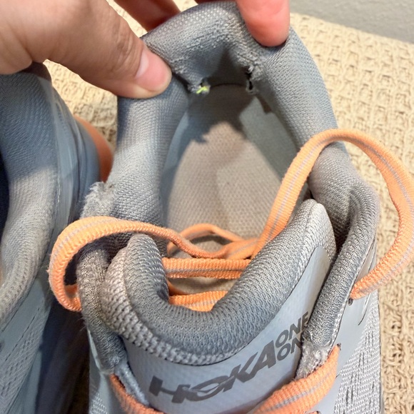 Hoka One One Womens Bondi 7 1110519 HMSH Gray Running Shoes Sneakers Size 7 - Picture 7 of 7